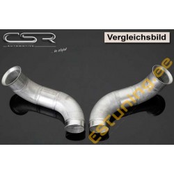Umleitungsrohre für Endrohre für Porsche Turbo-Look Umbau ZB125