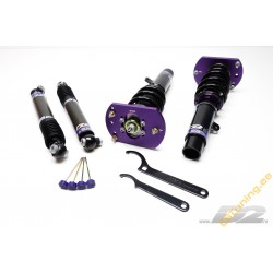 D2 Racing Rally Asphalt Coilovers for Peugeot 206