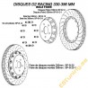 Replacement Front Discs for D2 Racing Brake Kits