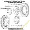 Replacement Rear Discs for D2 Racing Brake Kits