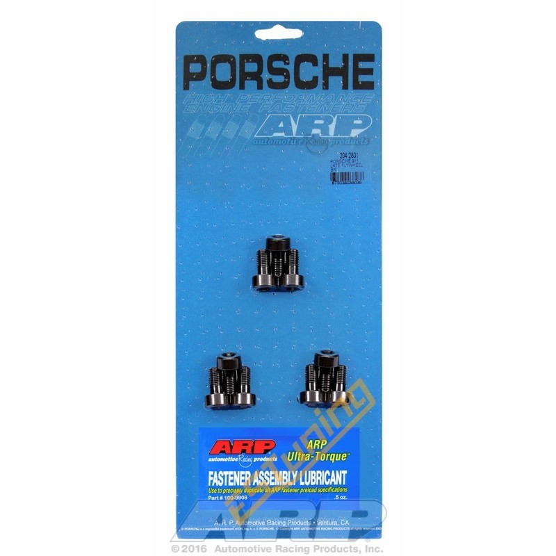 ARP Flywheel Bolts for Porsche 3.0L & 3.8L - Air Cooling (78-97, M10x125 - Length 19.5 mm)