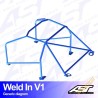 AST Rollcages V1 Weld-In 8-Point Roll Cage for Audi 100 Quattro - FIA