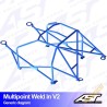 AST Rollcages V2 Weld-In 10-Point Roll Cage for Audi 100 Quattro - FIA