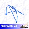 AST Rollcages V2 Bolt-In Rear Cage for Fiat Seicento