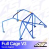 AST Rollcages V3 Bolt-In 6-Point Roll Cage for Honda Civic Coupe EJ1 / EJ2