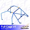 AST Rollcages V1 Bolt-In 6-Point Roll Cage for Honda CRX ED / EE / EF