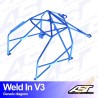 AST Rollcages V3 Weld-In 8-Point Roll Cage for Mitsubishi Lancer Evo 5 (V) - FIA