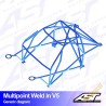 AST Rollcages V5 Weld-In 10-Point Roll Cage for Mitsubishi Lancer Evo 6 (VI) - FIA