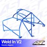 AST Rollcages V2 Weld-In 8-Point Roll Cage for Seat Leon 1M (99-06) - FIA