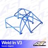AST Rollcages V3 Weld-In 8-Point Roll Cage for Audi A3 8V Sedan (12-20) - FIA