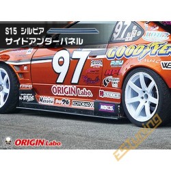 Origin Labo Racing Line Side Underpanels for Nissan Silvia S15