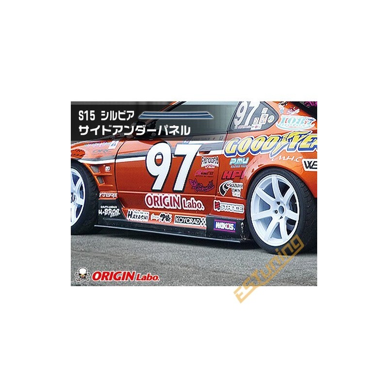 Origin Labo Racing Line Side Underpanels for Nissan Silvia S15