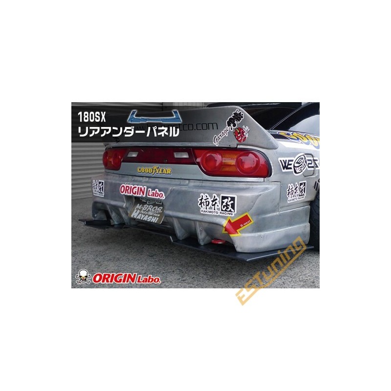 Origin Labo Racing Line Rear Underpanel for Nissan 200SX S13