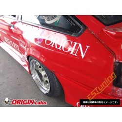 Origin Labo +40mm Rear Fenders for Toyota Corolla AE86 Hatchback (3-Door)