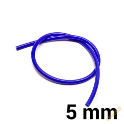 Silicone Hose 5 mm - Blue