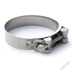 Stainless Steel T Bolt Hose Clamp. 80-85 mm