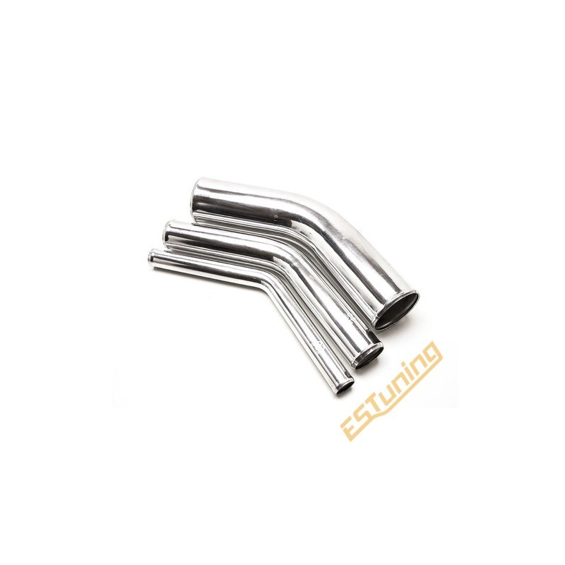 Aluminium 45° Elbow Ø45 mm, Length 500 mm
