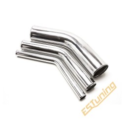 Aluminium 45° Elbow Ø54 mm, Length 500 mm