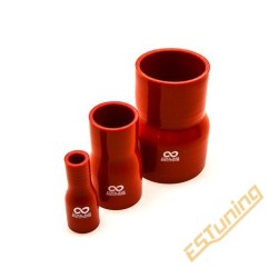 Silicon Reducer Ø19-13 mm, Length 102 mm, Thick. 4 mm, Red