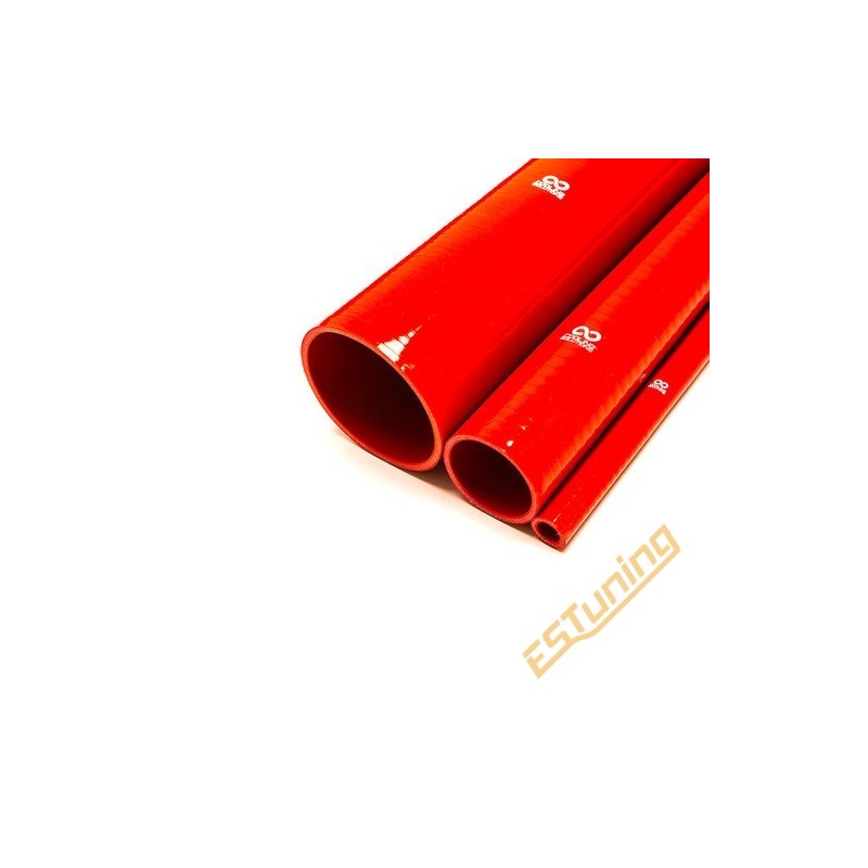 Silicone Hose per Meter Ø127 mm, Pikkus 1 m, Paksus. 6 mm, Red
