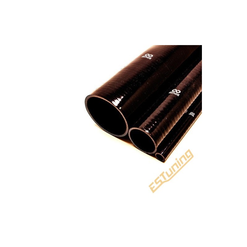 Silicone Hose per Meter Ø8 mm, Pikkus 1 m, Paksus. 4 mm, Black