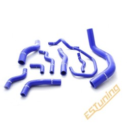 6 Piece Silicone Hose Kit for BMW E30 6 Cyl. - Blue