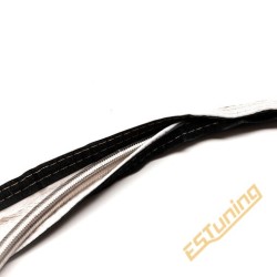 Ø40 mm Heat Protective Velcro Sleeve, Black, 1 meter