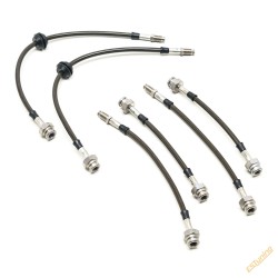 Braided Brake Hoses for VW Scirocco 1, Rear Discs