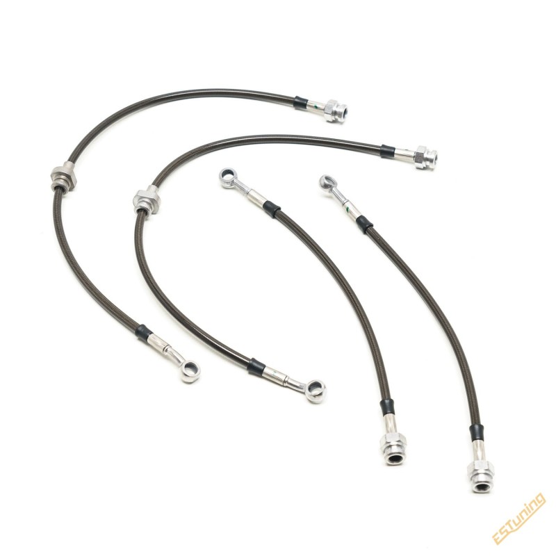 Braided Brake Hoses for Rover 200, Rear Drums (96-99)