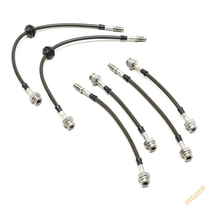 Braided Brake Hoses for Opel Corsa D OPC (06-14)