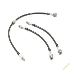 Braided Brake Hoses for Land Rover Discovery 2 without ABS (99-03)